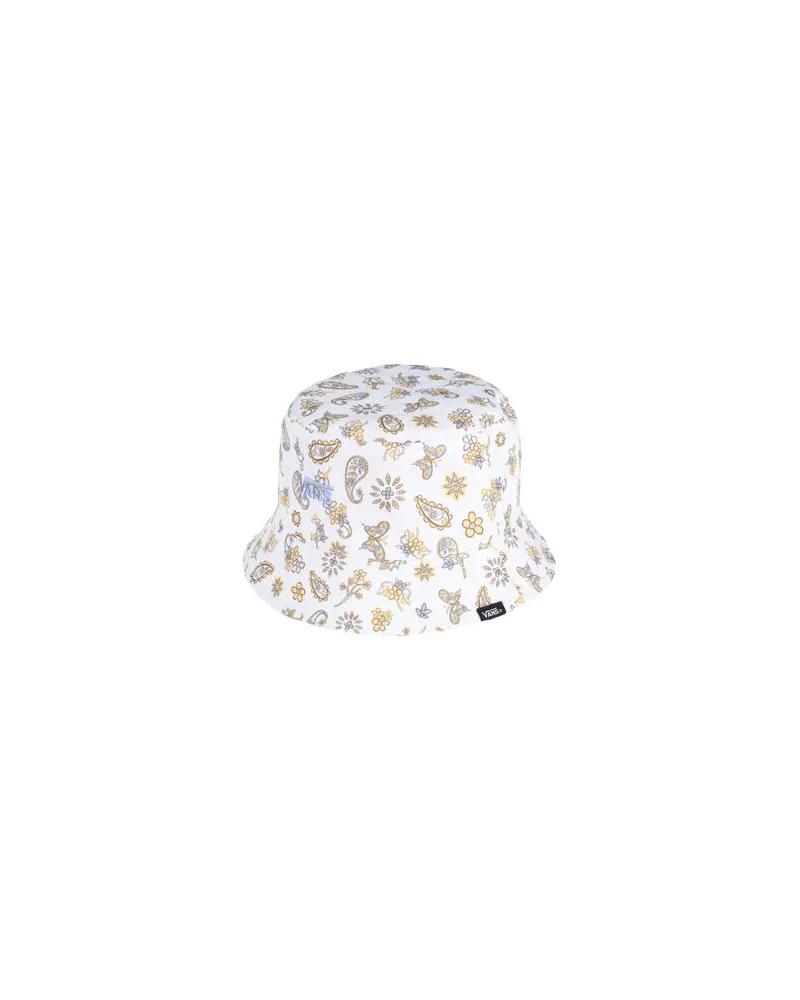 Vans WM HANKLEY BUCKET HAT  - ACCESSOIRES - Mützen & Hüteauf YOOX.COM Weiß