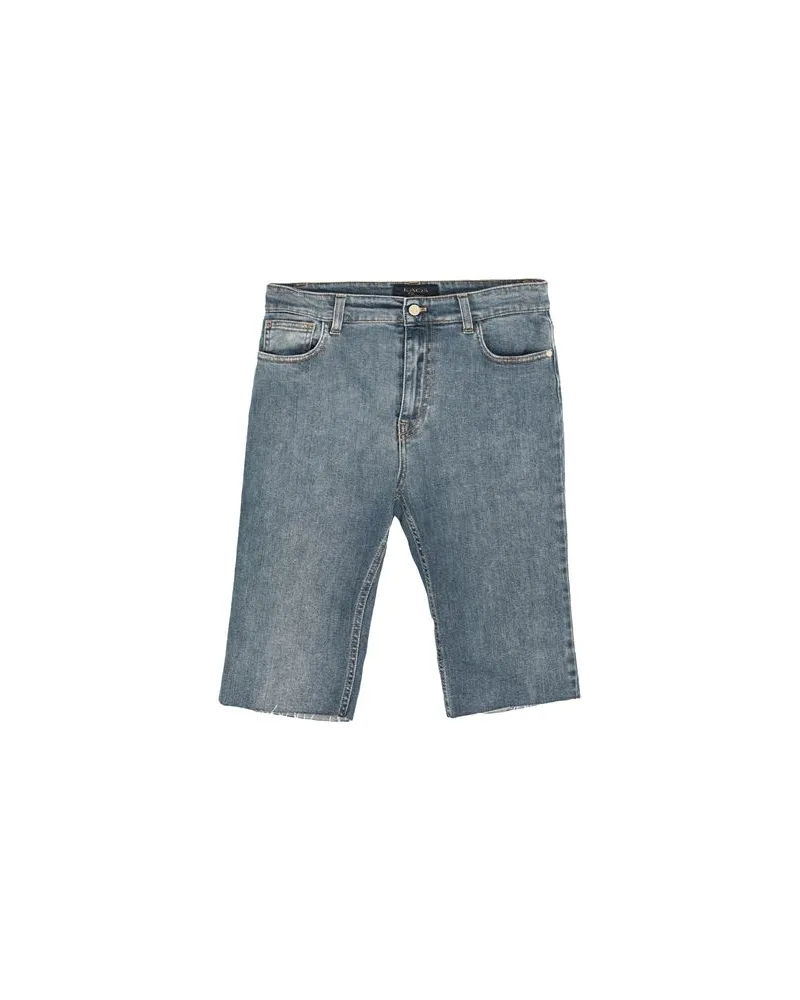 Kaos HOSEN & RÖCKE - Jeansshortsauf YOOX.COM Blau