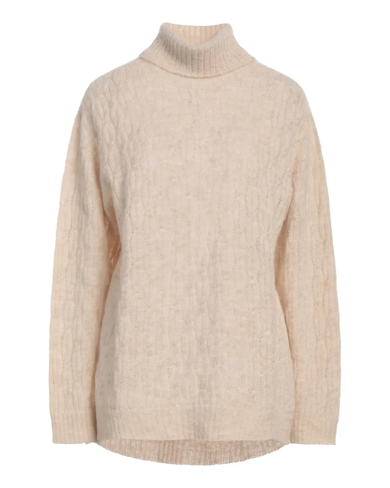 Actitude by Twinset Rollkragenpullover Beige