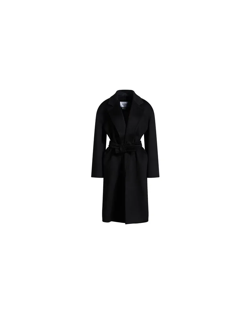 Max Mara JACKEN & MÄNTEL - Mäntelauf YOOX.COM Schwarz