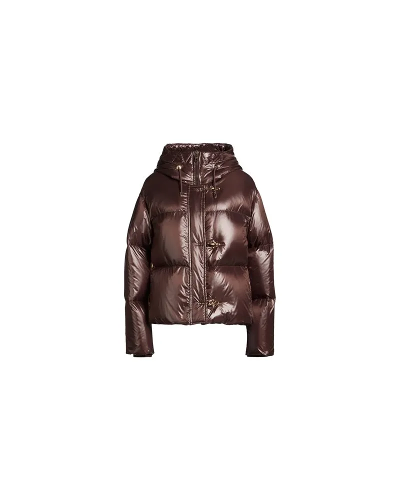 Fay JACKEN & MÄNTEL - Pufferjacken & Daunenjackenauf YOOX.COM Schokobraun