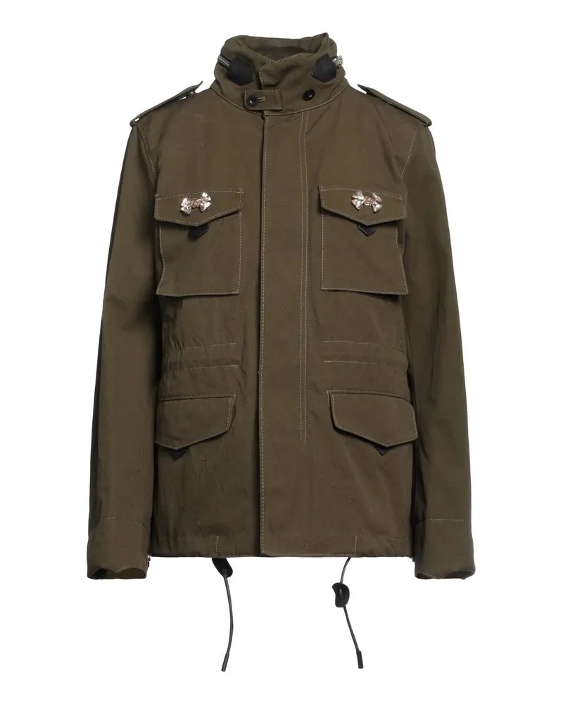 Coach Jacke & Anorak Militärgrün