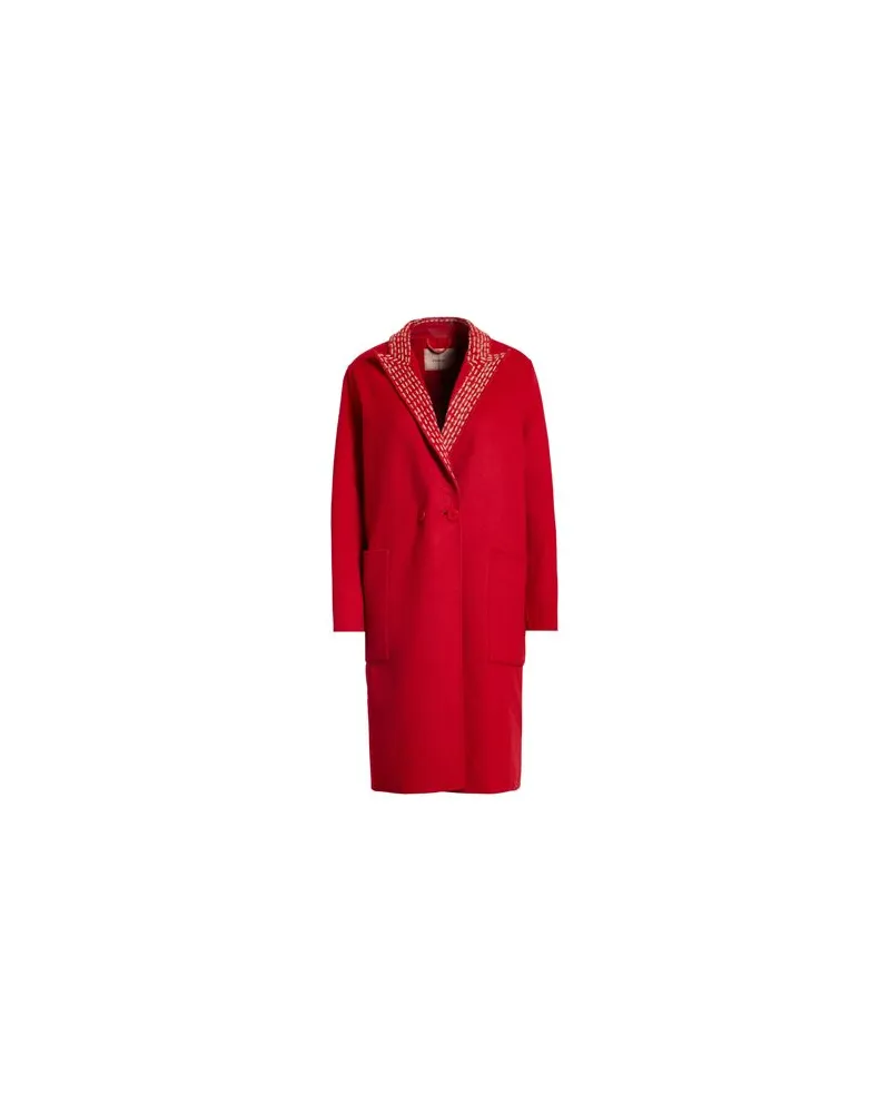 Twin-Set JACKEN & MÄNTEL - Mäntelauf YOOX.COM Rot