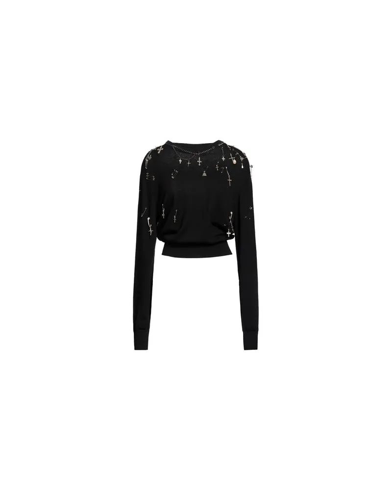 R13 STRICKWAREN - Pulloverauf YOOX.COM Schwarz
