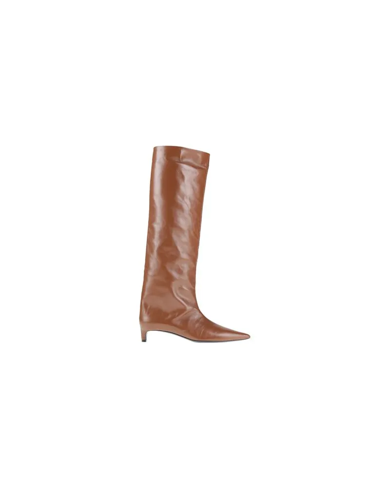 Jil Sander SCHUHE - Stiefelauf YOOX.COM Kamel