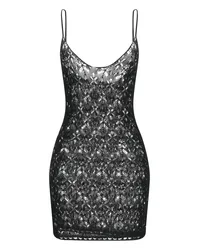 Saint Laurent Mini-Kleid Schwarz