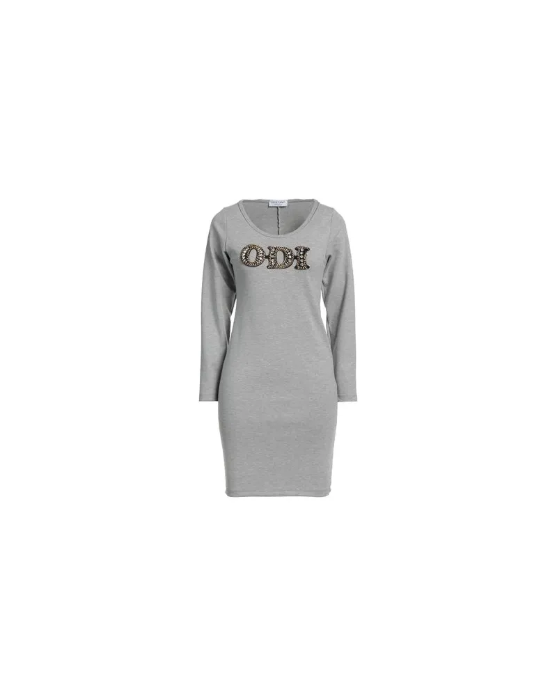 Odi et Amo KLEIDER - Mini-Kleiderauf YOOX.COM Hellgrau
