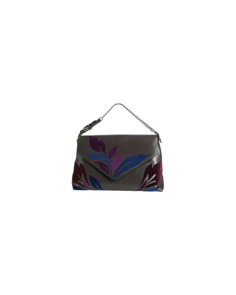 Alberta Ferretti TASCHEN - Handtaschenauf YOOX.COM Braungrau