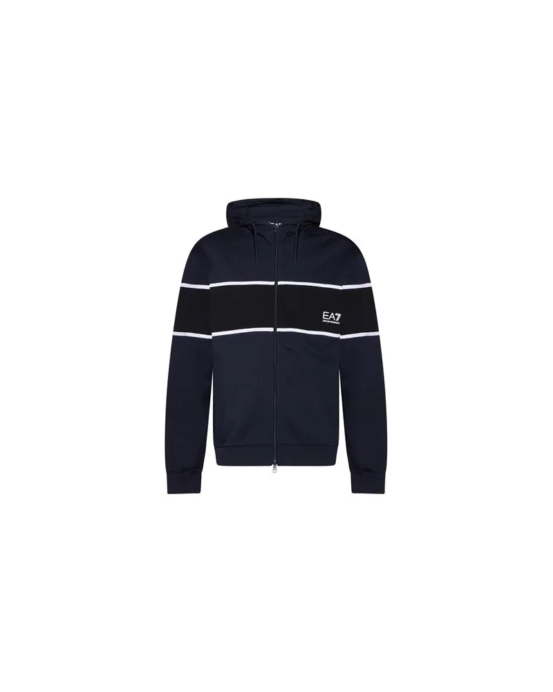 EA7 TOPS - Sweatshirtsauf YOOX.COM Marineblau