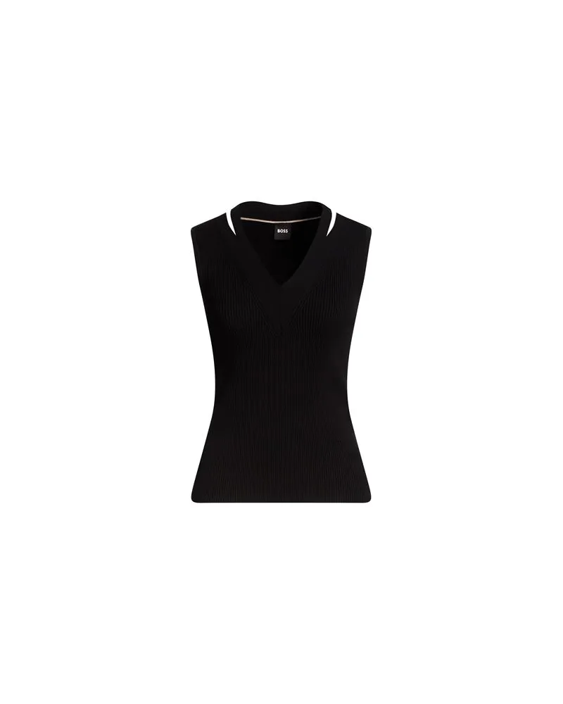 HUGO BOSS TOPS - Topsauf YOOX.COM Schwarz
