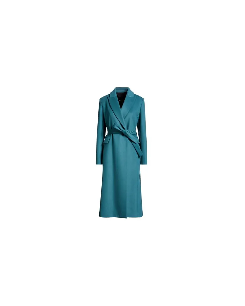 Patrizia Pepe JACKEN & MÄNTEL - Mäntelauf YOOX.COM Aquamarin