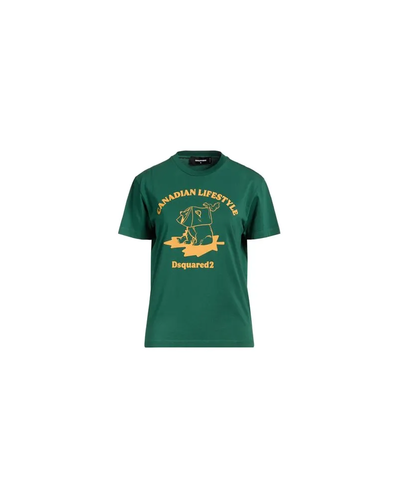 Dsquared2 TOPS - T-shirtsauf YOOX.COM Grün