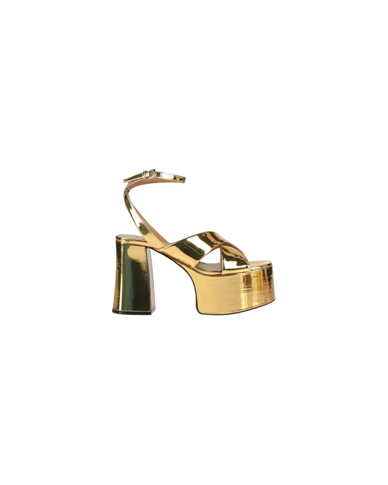 Marni SCHUHE - Sandalenauf YOOX.COM Gold