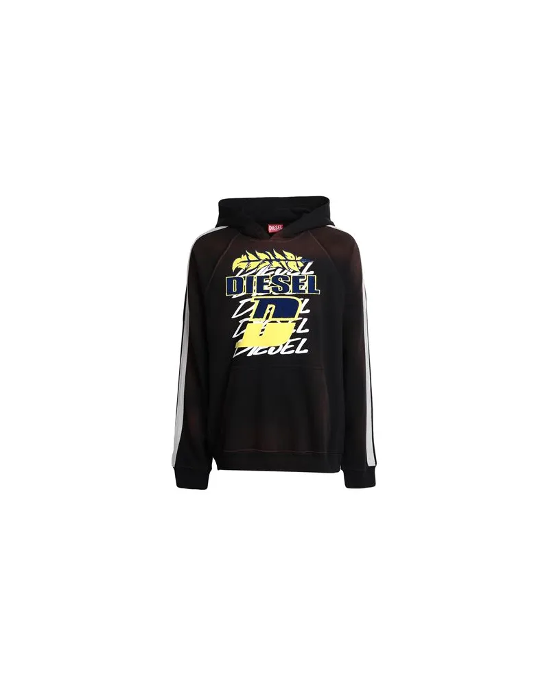 Diesel TOPS - Sweatshirtsauf YOOX.COM Schwarz