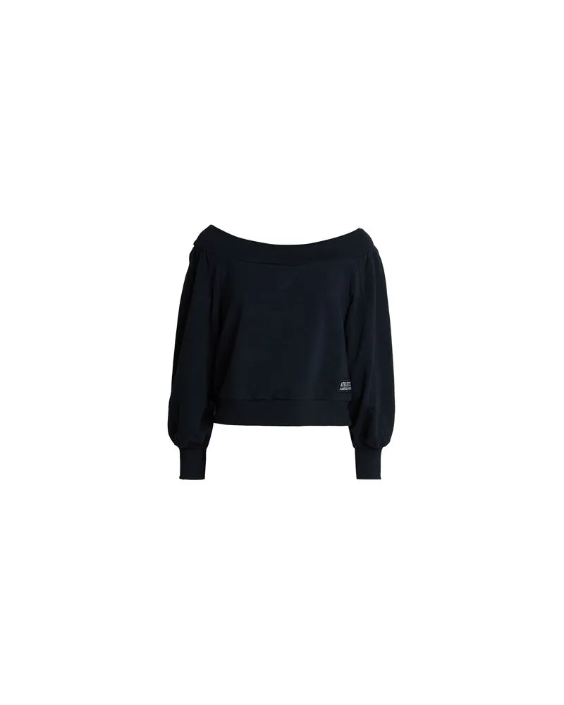 Alberta Ferretti TOPS - Sweatshirtsauf YOOX.COM Marineblau