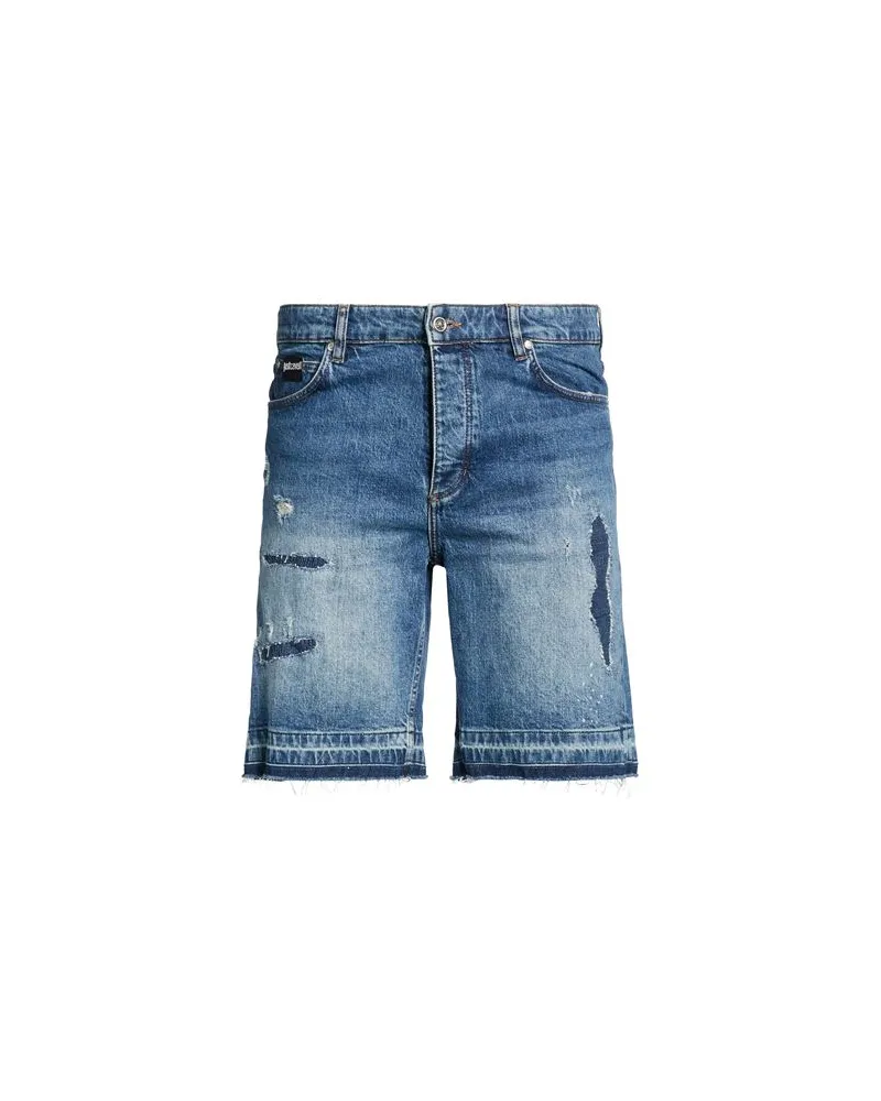 Just Cavalli HOSEN & RÖCKE - Jeansshortsauf YOOX.COM Blau