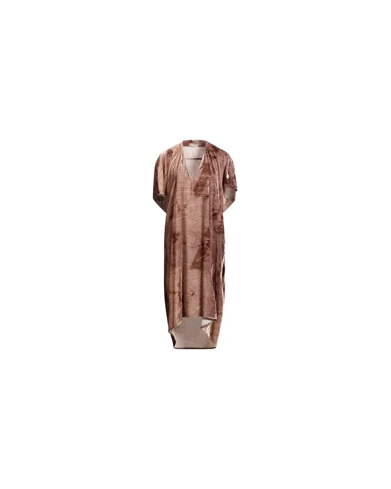 Gentryportofino KLEIDER - Midi-Kleiderauf YOOX.COM Maulwurfsgrau