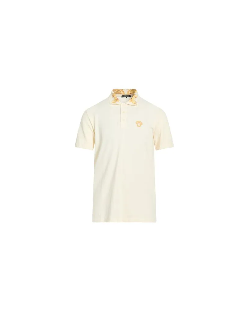 Versace TOPS - Poloshirtsauf YOOX.COM Cremeweiß