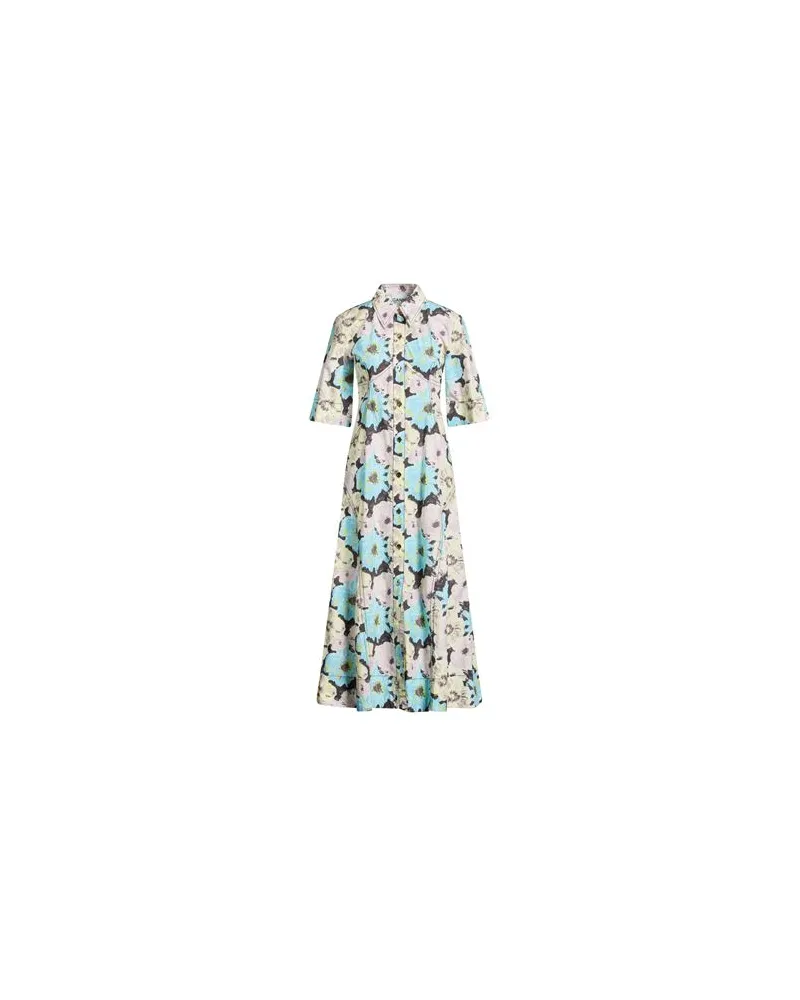 Ganni KLEIDER - Maxi-Kleiderauf YOOX.COM Rosa