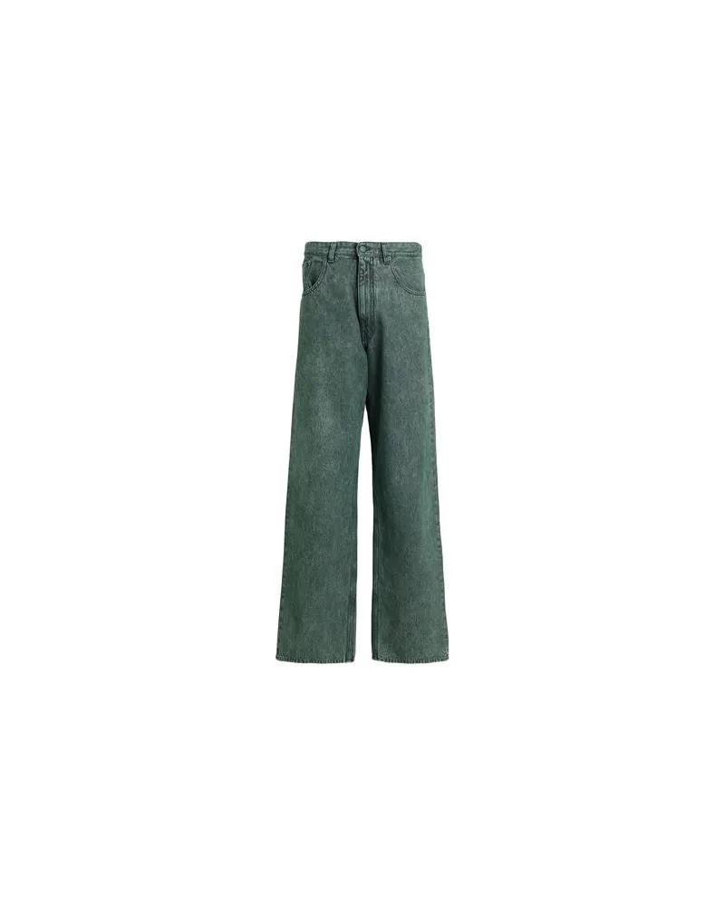 Maison Margiela HOSEN & RÖCKE - Jeanshosenauf YOOX.COM Grün