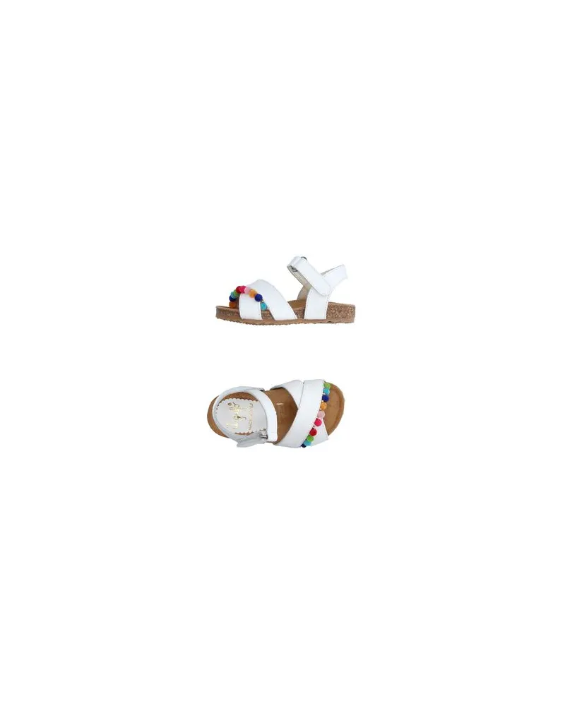 Il Gufo SCHUHE - Sandalenauf YOOX.COM Weiß