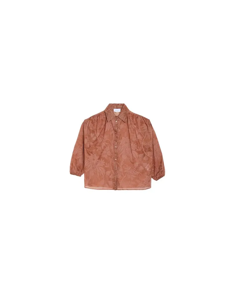 Gaëlle Bonheur TOPS - Hemdenauf YOOX.COM Hellbraun