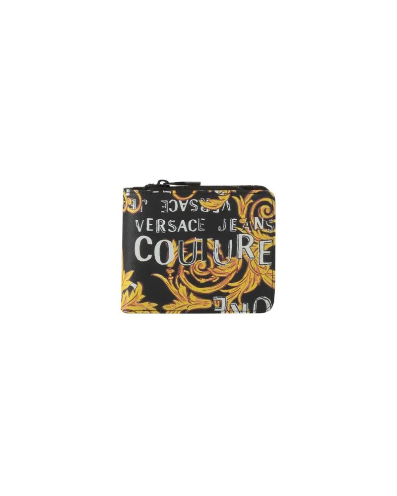 Versace Jeans Kleinlederwaren - Brieftaschenauf YOOX.COM Schwarz