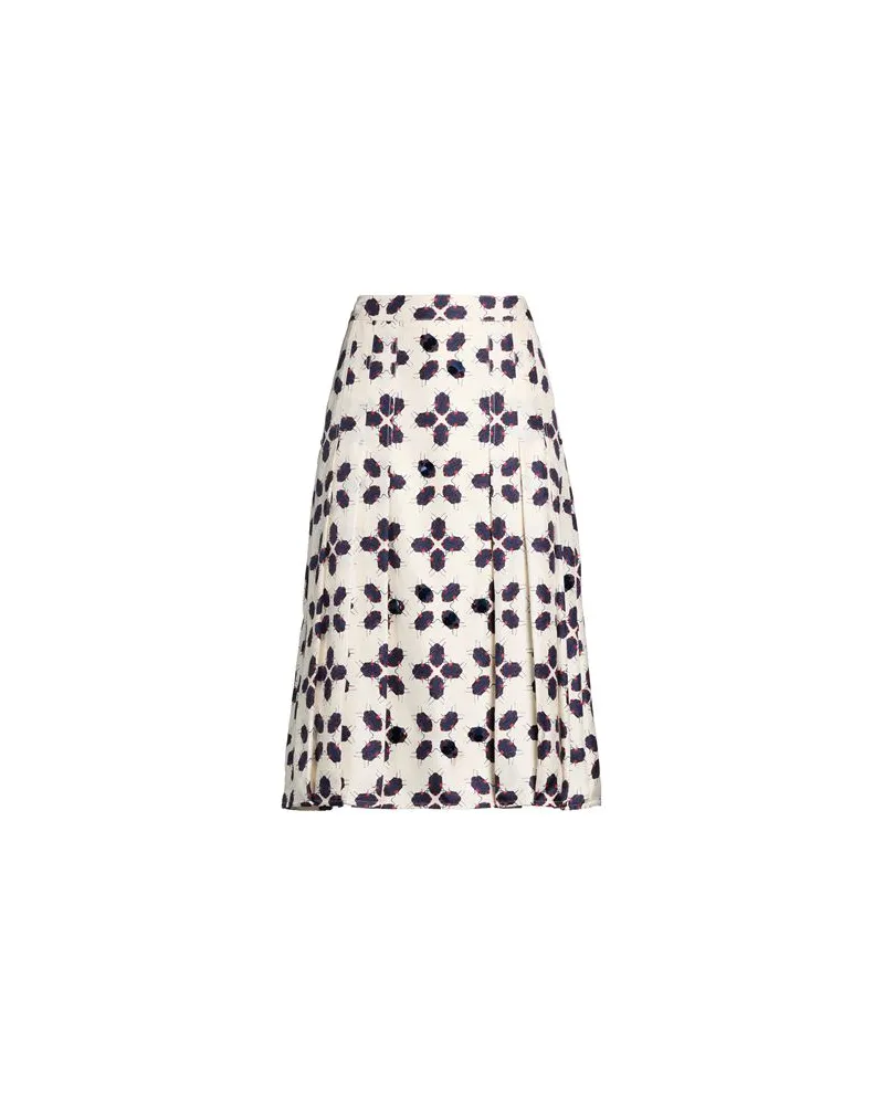 Tory Burch HOSEN & RÖCKE - Midi-Röckeauf YOOX.COM Cremeweiß
