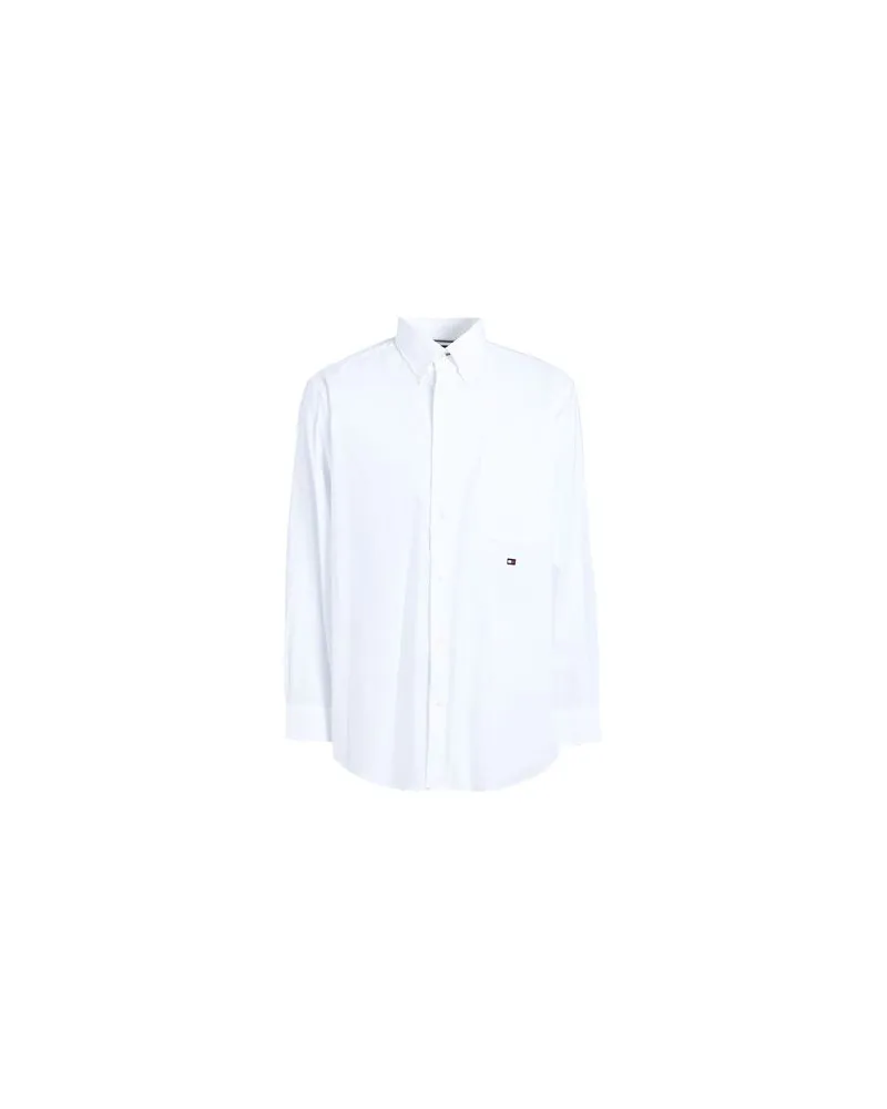 Tommy Hilfiger TOPS - Hemdenauf YOOX.COM Weiß