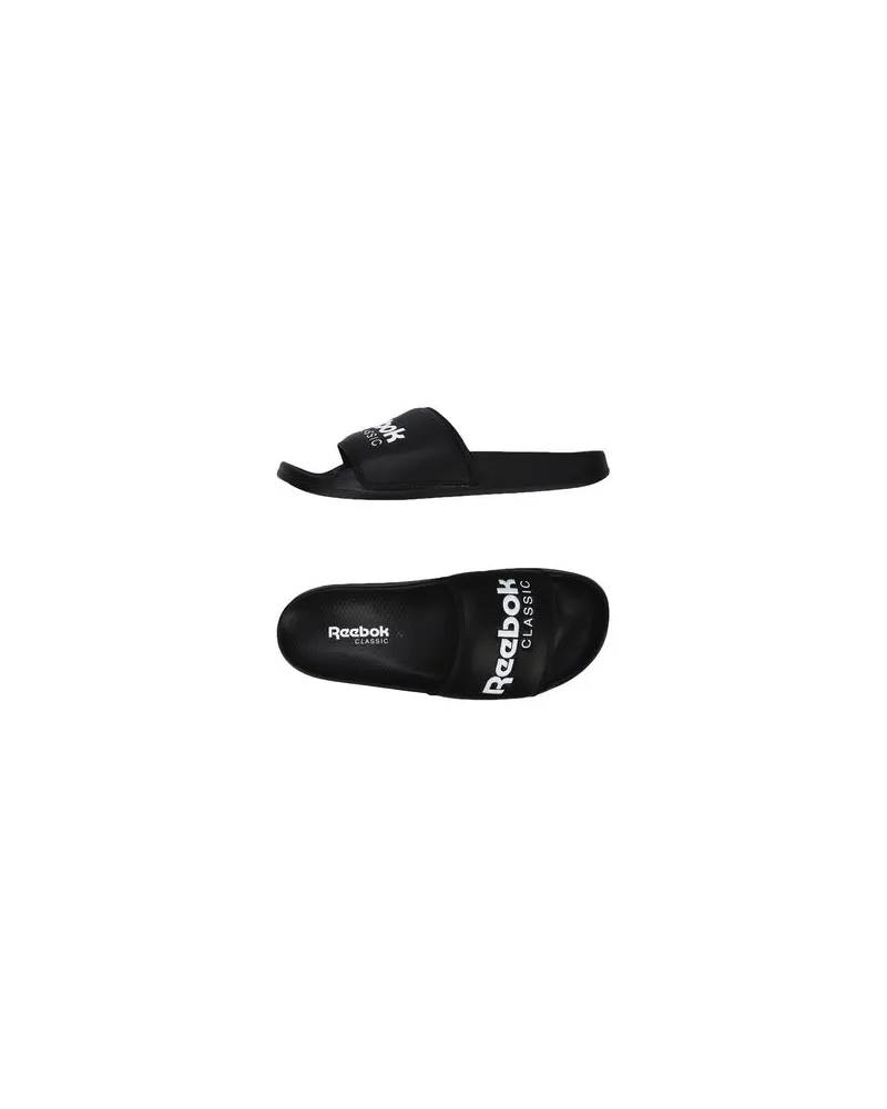 Reebok CLASSIC SLID    - CLASSIC SLID - SCHUHE - Sandalenauf YOOX.COM Schwarz