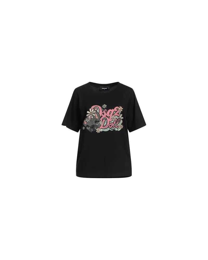 Dsquared2 TOPS - T-shirtsauf YOOX.COM Schwarz