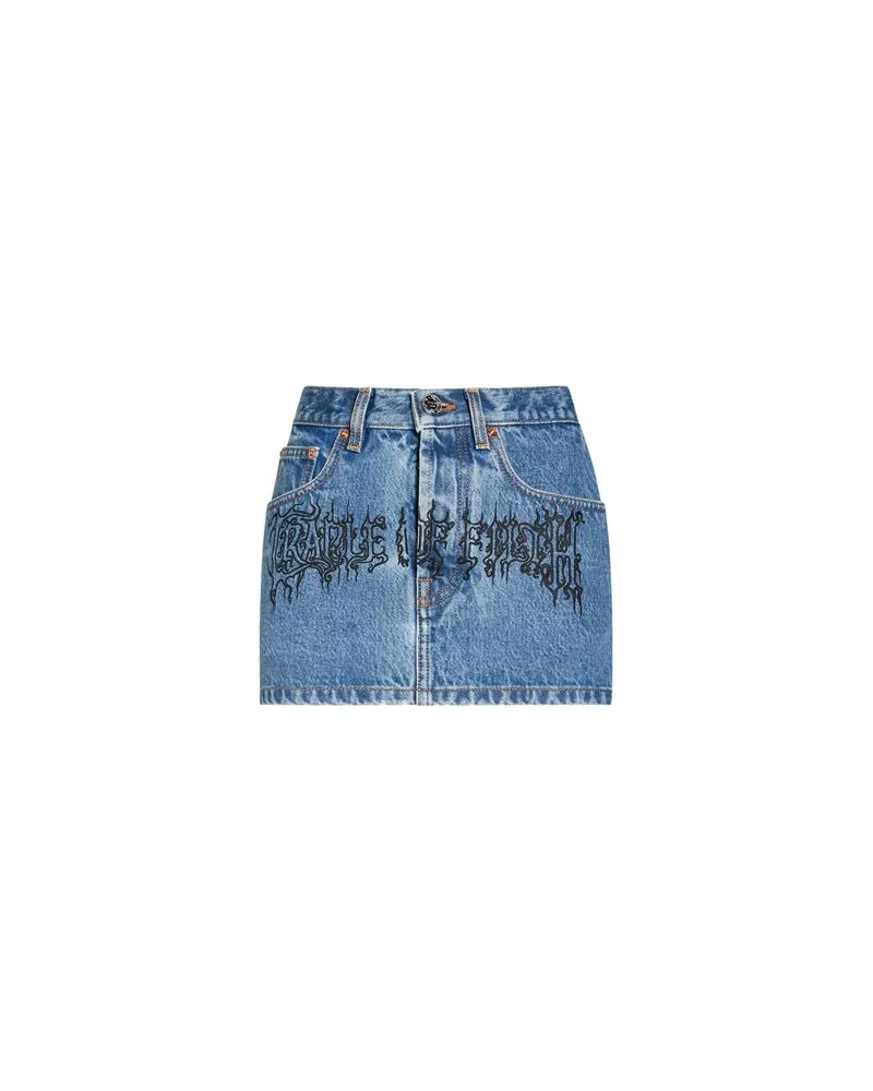 VETEMENTS HOSEN & RÖCKE - Jeansröckeauf YOOX.COM Blau