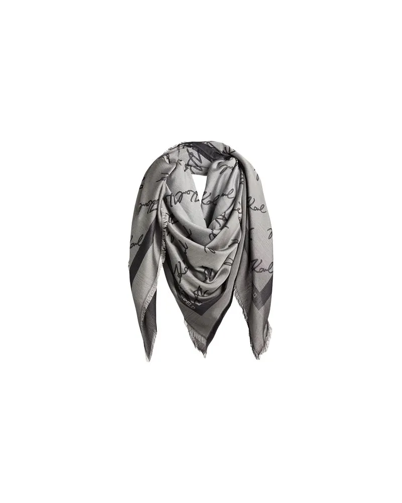 Karl Lagerfeld ACCESSOIRES - Schalsauf YOOX.COM Braungrau