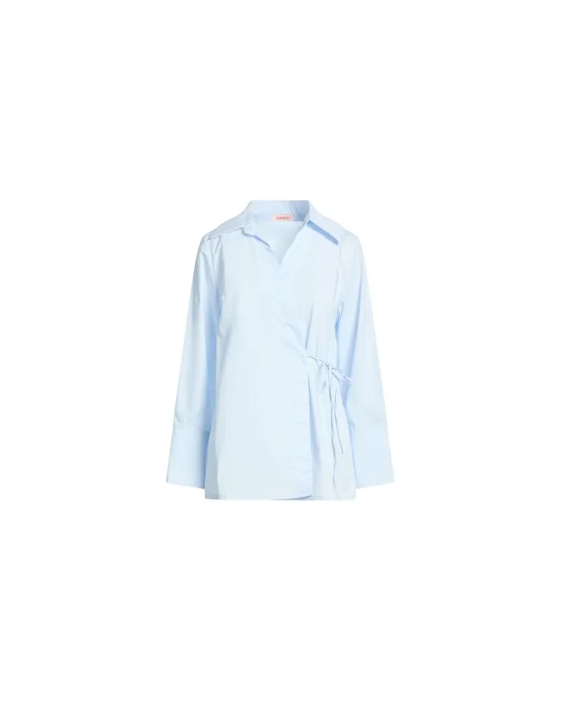 KONTATTO TOPS - Hemdenauf YOOX.COM Himmelblau