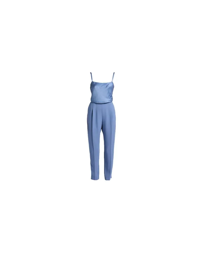 Max Mara OVERALLS - Jumpsuitsauf YOOX.COM Blaugrau