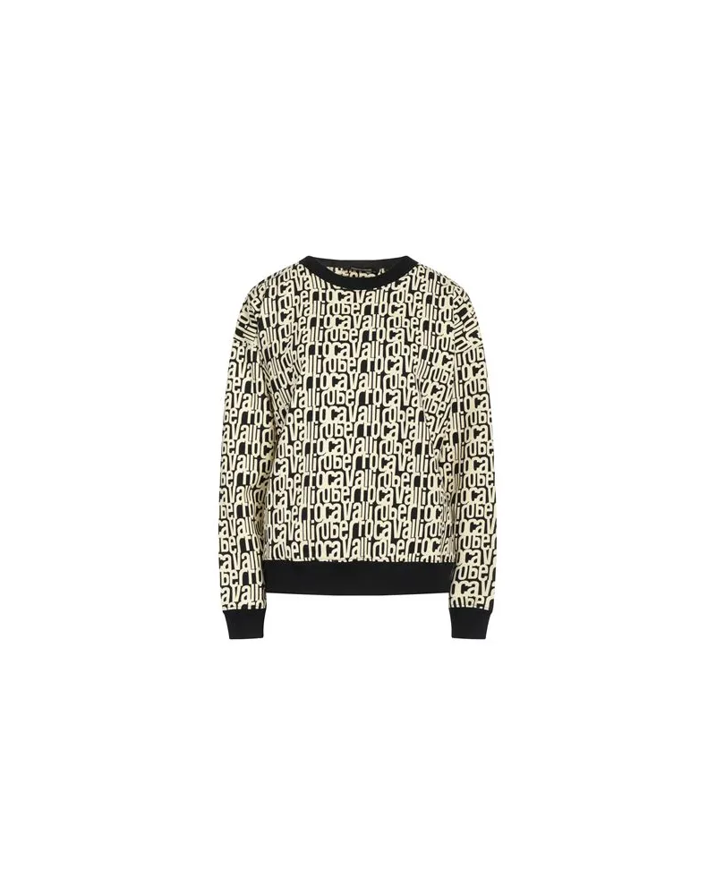 Roberto Cavalli TOPS - Sweatshirtsauf YOOX.COM Pastellgelb