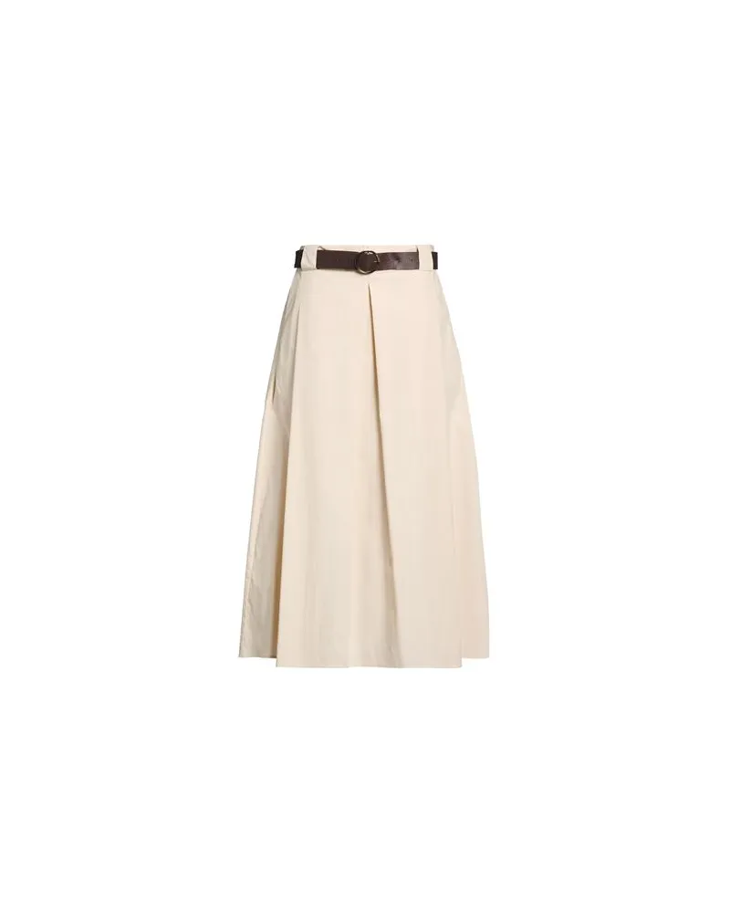 Kocca HOSEN & RÖCKE - Midi-Röckeauf YOOX.COM Cremeweiß