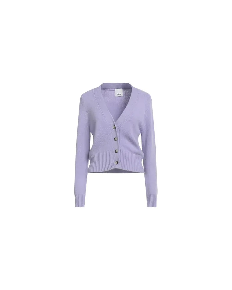 ALLUDE STRICKWAREN - Strickjackenauf YOOX.COM Lila