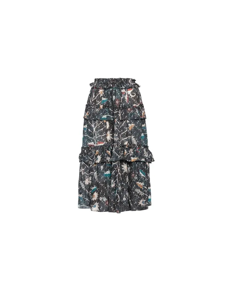 Ulla Johnson HOSEN & RÖCKE - Midi-Röckeauf YOOX.COM Nachtblau