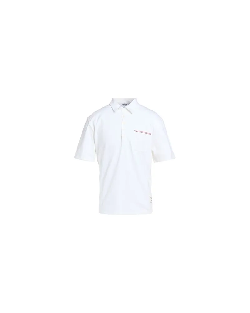 Thom Browne TOPS - Poloshirtsauf YOOX.COM Weiß