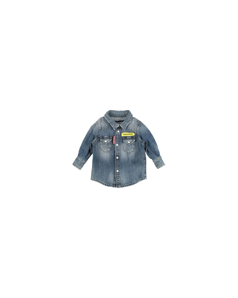 Dsquared2 TOPS - Jeanshemdenauf YOOX.COM Blau