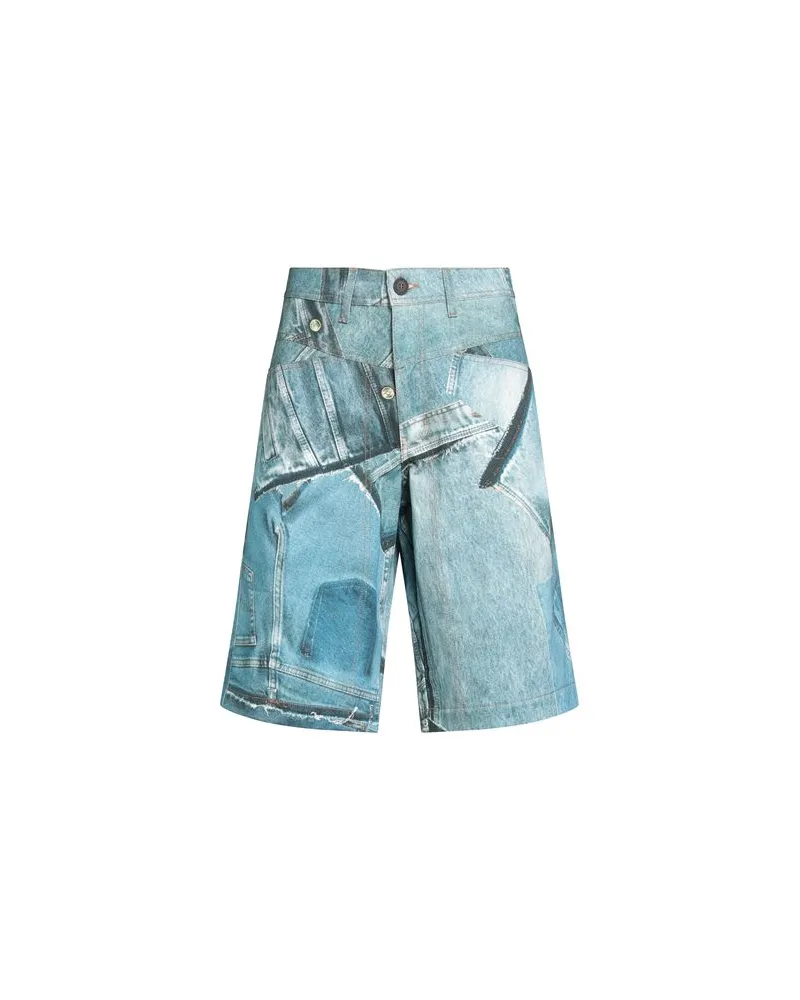 Versace Jeans HOSEN & RÖCKE - Shorts & Bermudashortsauf YOOX.COM Blau