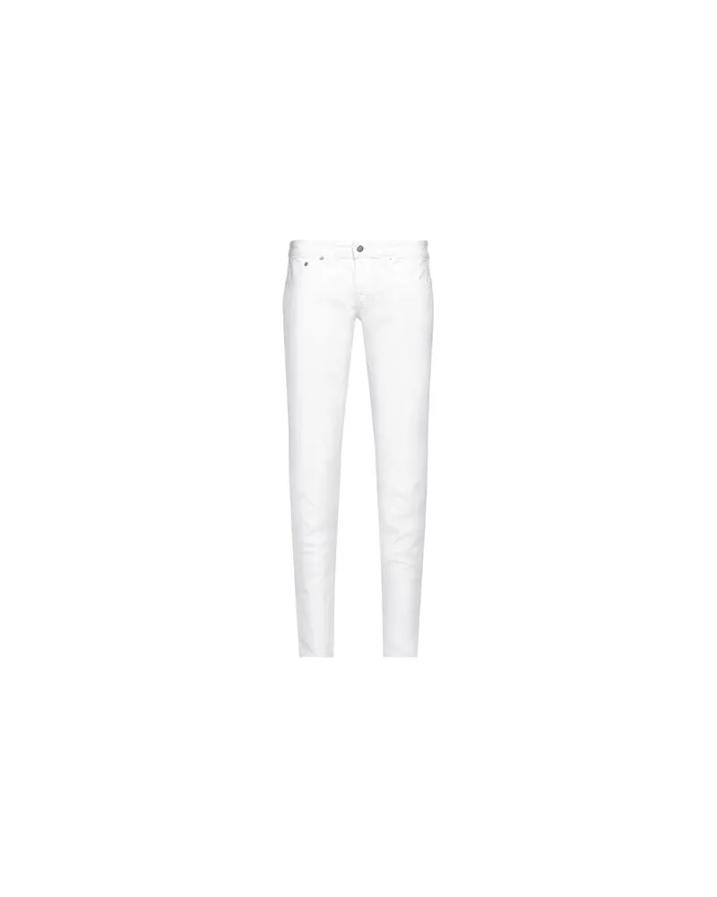 Mauro Grifoni HOSEN & RÖCKE - Jeanshosenauf YOOX.COM Weiß