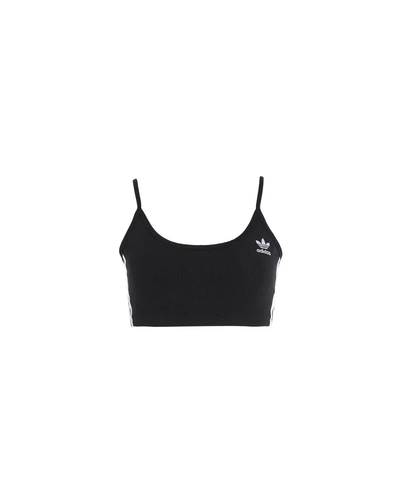 adidas BRA TOP - TOPS - Topsauf YOOX.COM Schwarz