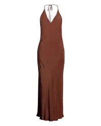 LARDINI Maxi-Kleid Braun