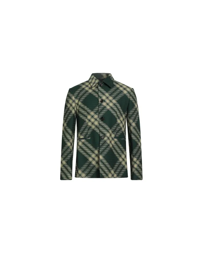 Burberry ANZÜGE und CO-ORDS - Blazersauf YOOX.COM Dunkelgrün