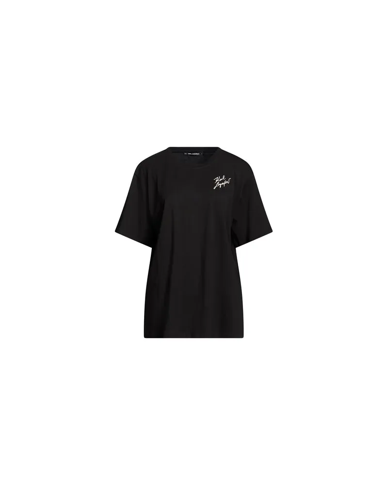 Karl Lagerfeld TOPS - T-shirtsauf YOOX.COM Schwarz