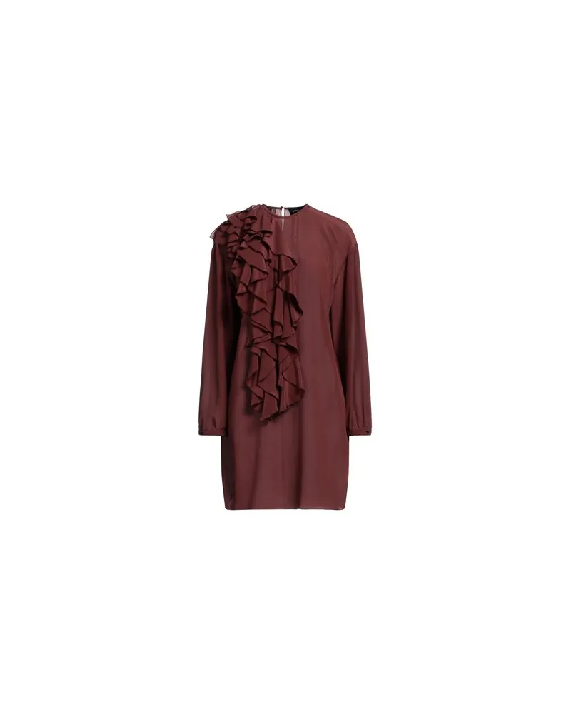 Rochas KLEIDER - Mini-Kleiderauf YOOX.COM Schokobraun