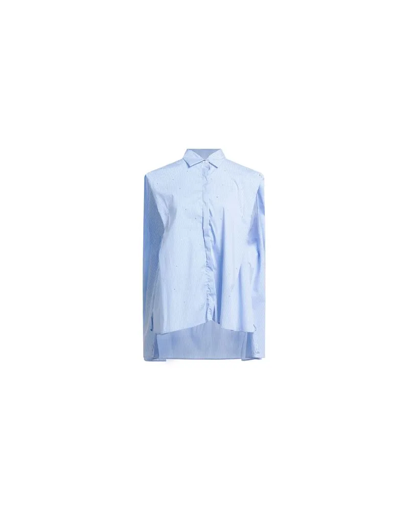 Gaëlle Bonheur TOPS - Hemdenauf YOOX.COM Hellblau