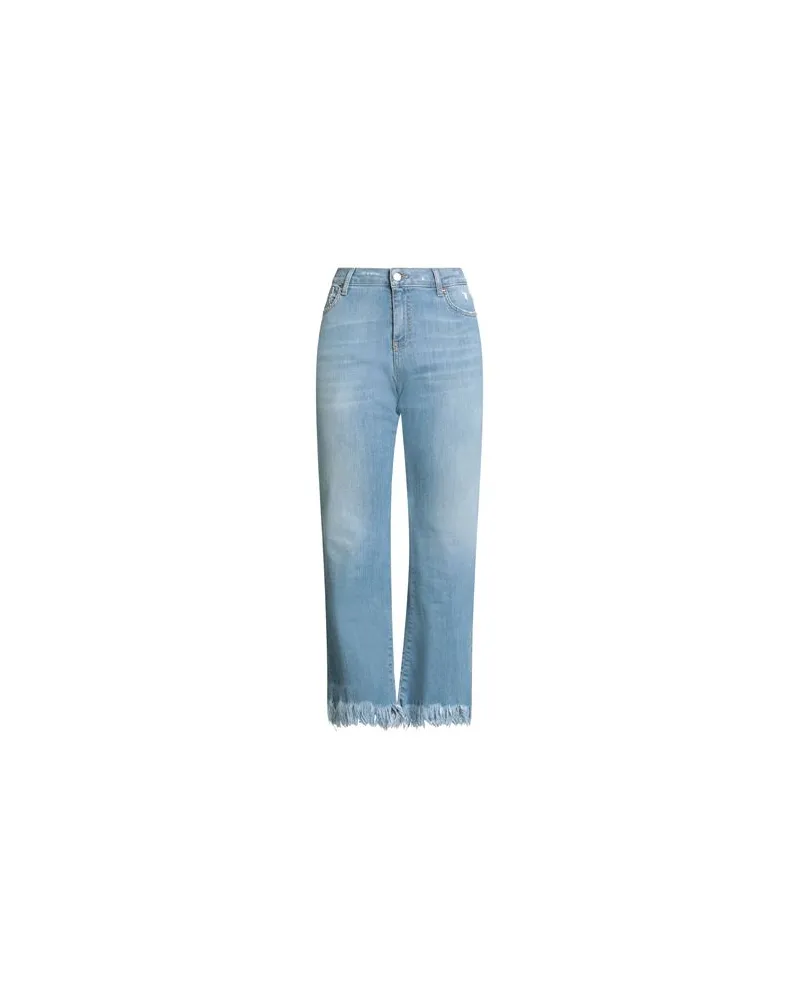 VICOLO DENIM COUTURE - HOSEN & RÖCKE - Jeanshosenauf YOOX.COM Blau